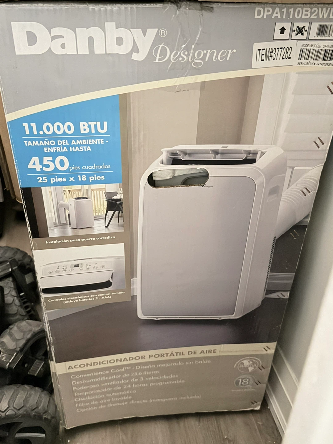 Used - Danby 11000 BTU Portable AC - photo 2