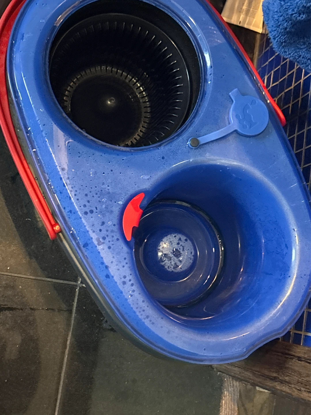 O cedar mop bucket . Used best offer - photo 2