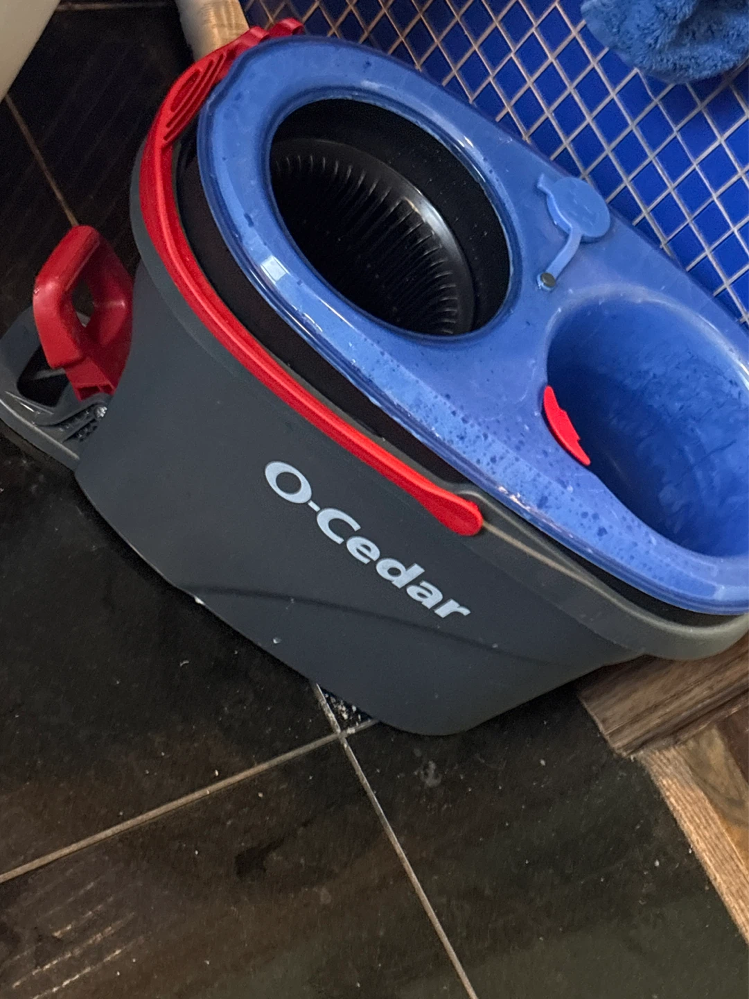 O cedar mop bucket . Used best offer