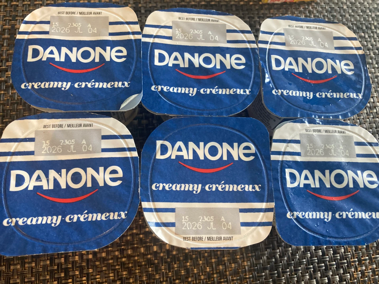 All 6 for $1 Danone Creamy Crèmeux Yogurt Cups (6-Pack) - photo 2