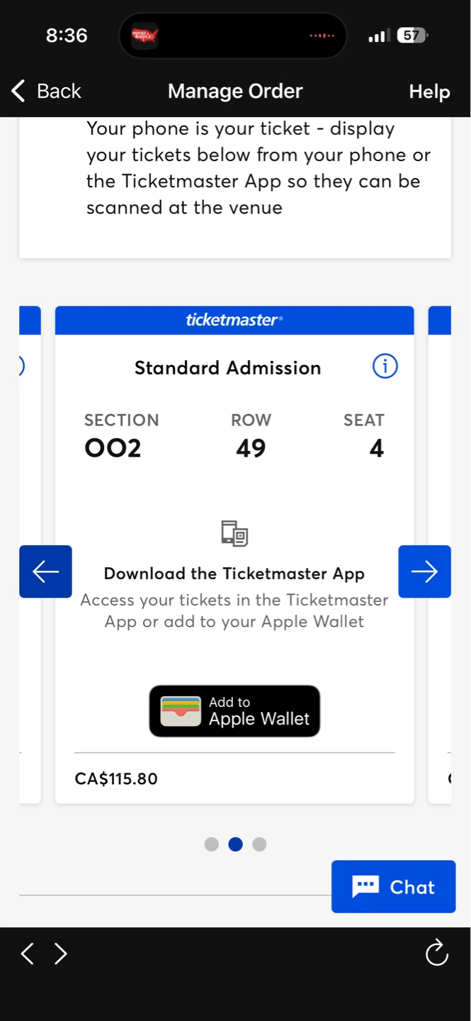 Ticketmaster Standard Admission Ticket - photo 2