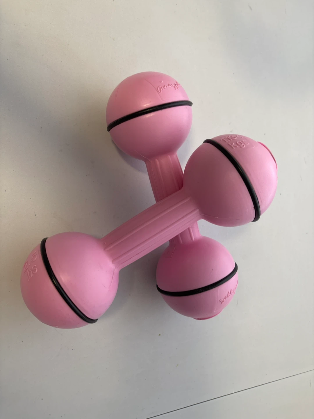 Pink Dumbbells 2.5 LBS Each