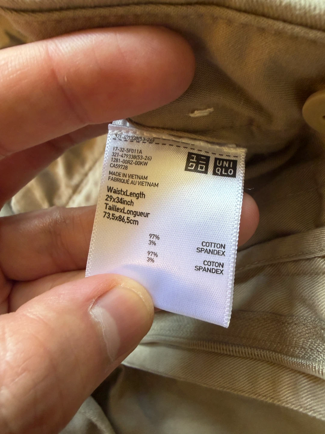 Uniqlo Chino shorts (3 Pairs) - photo 3