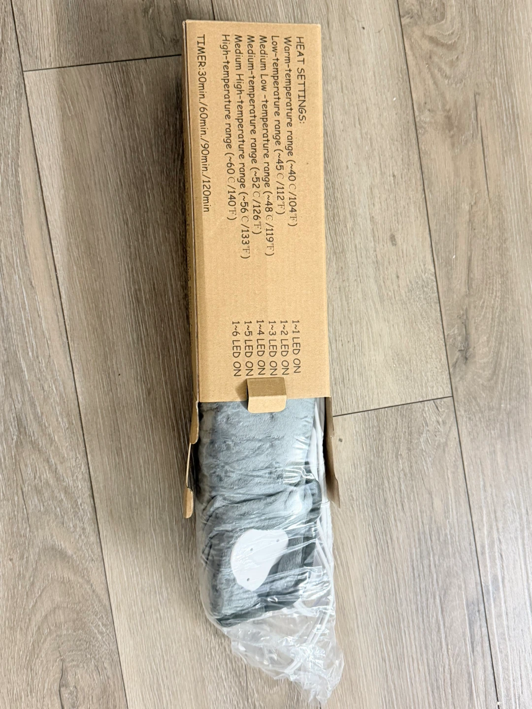 Body Heating Pad with Controller