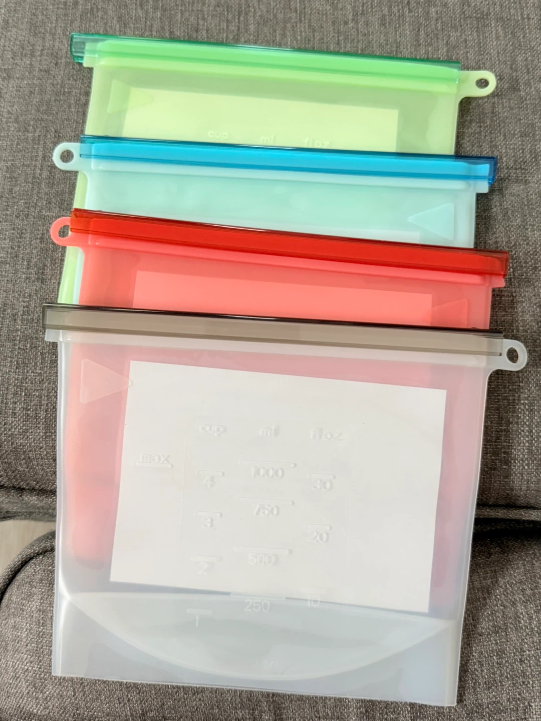 Fresh Productz Reusable Silicone Storage Bags - photo 2