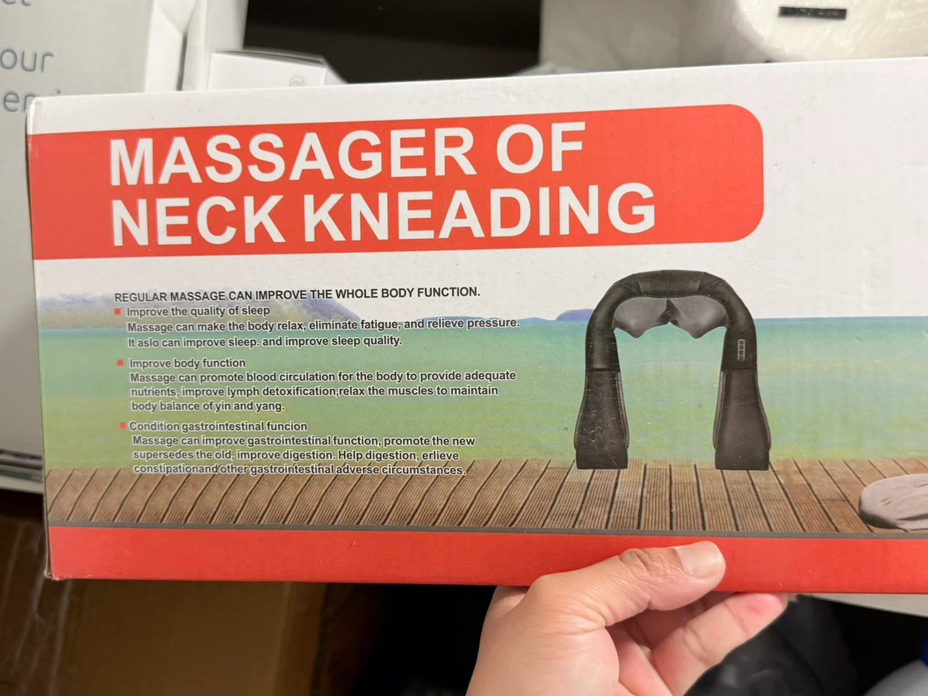 Massager of Neck Kneading