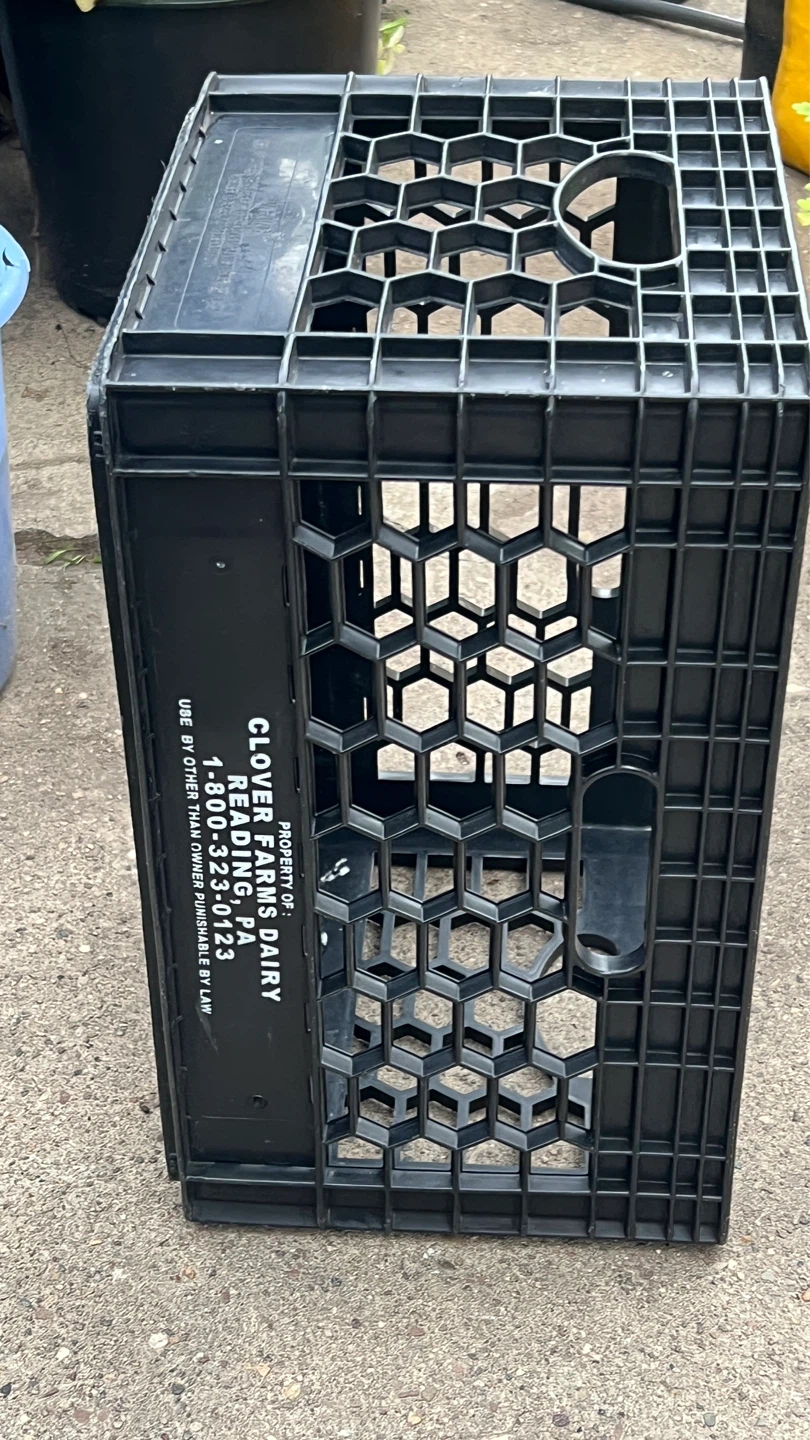 Clover Farms Dairy Milk Crate $5 Pick up @ Mill Basin  Brooklyn - photo 2