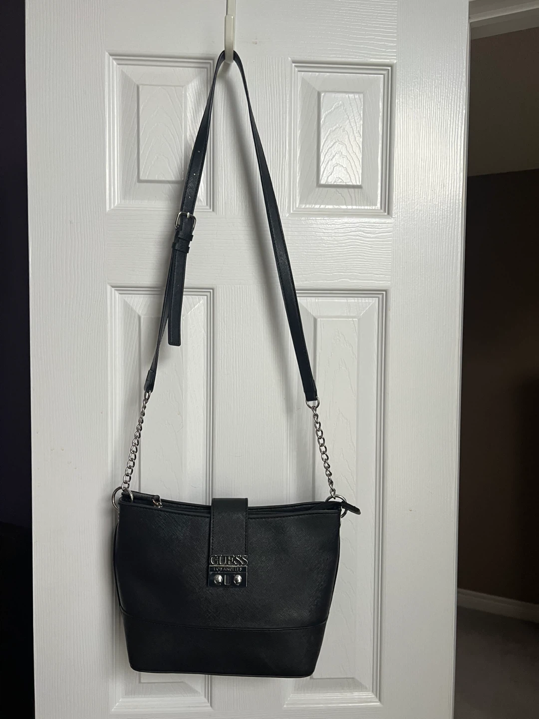 Guess Black Faux Leather Crossbody Bag - photo 2
