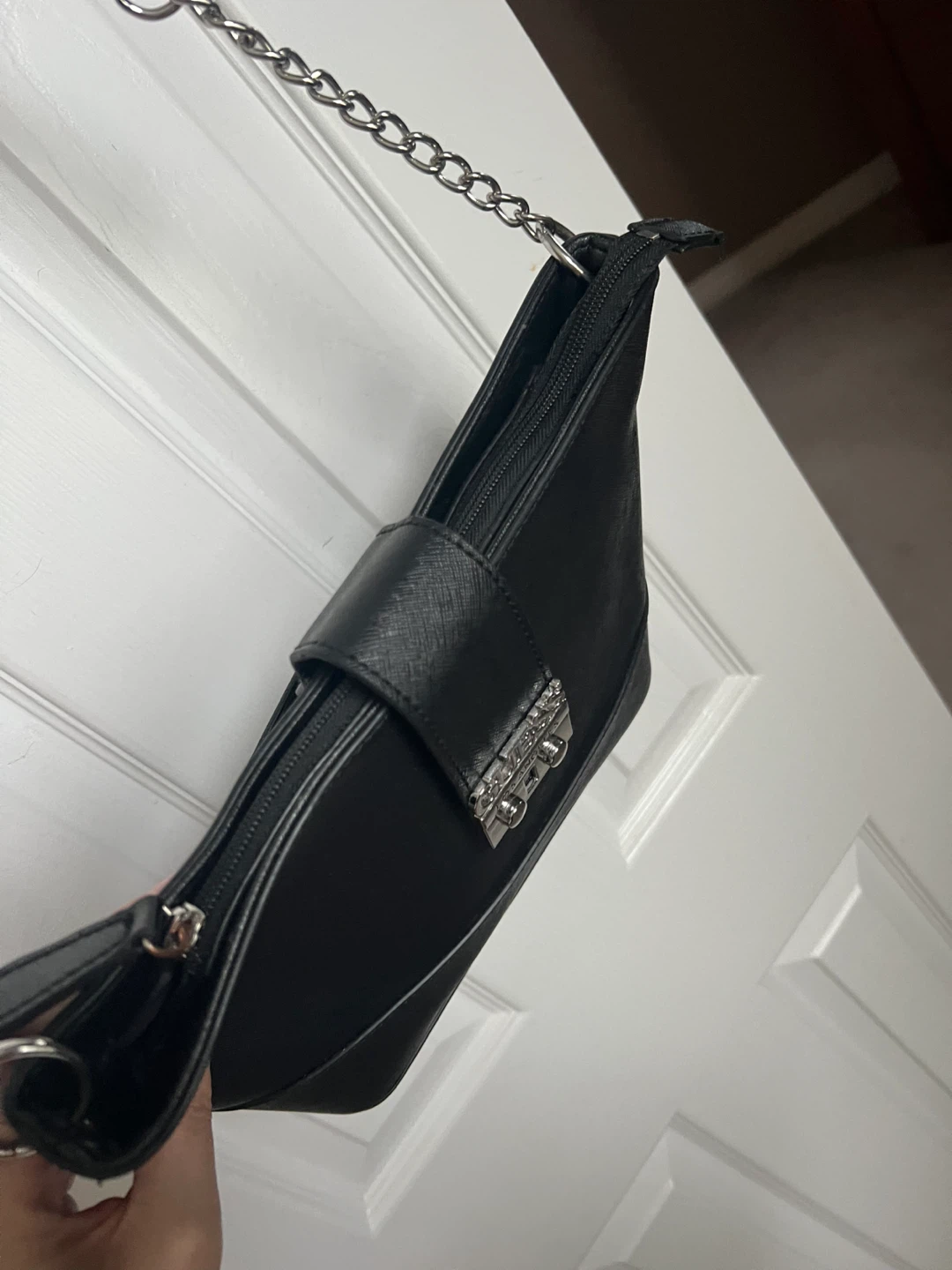 Guess Black Faux Leather Crossbody Bag - photo 4