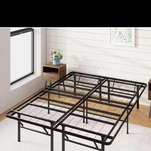 Used - Black Metal Bed Frame Base
