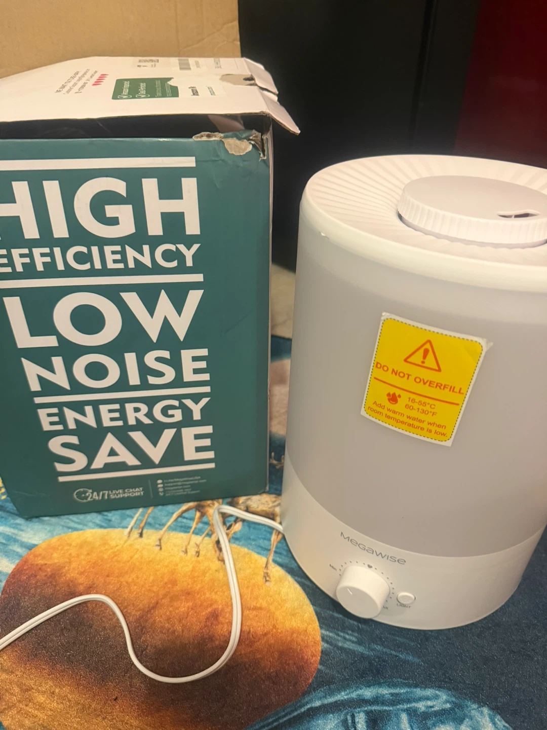 Megawise Humidifier - White