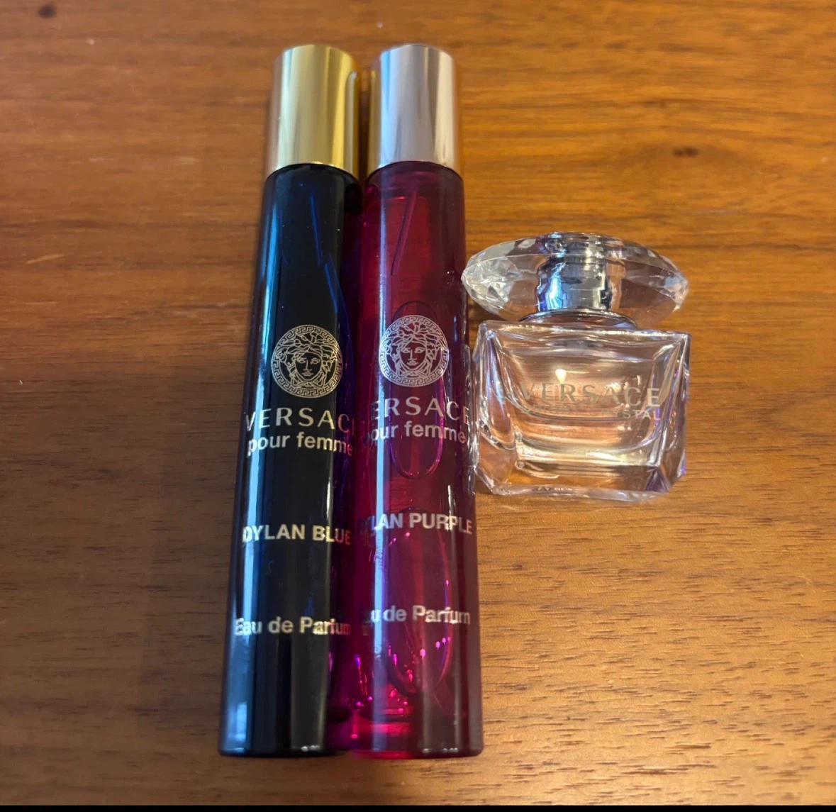 Versace Dylan Blue & Purple &bright crystal women perfume Set - photo 2