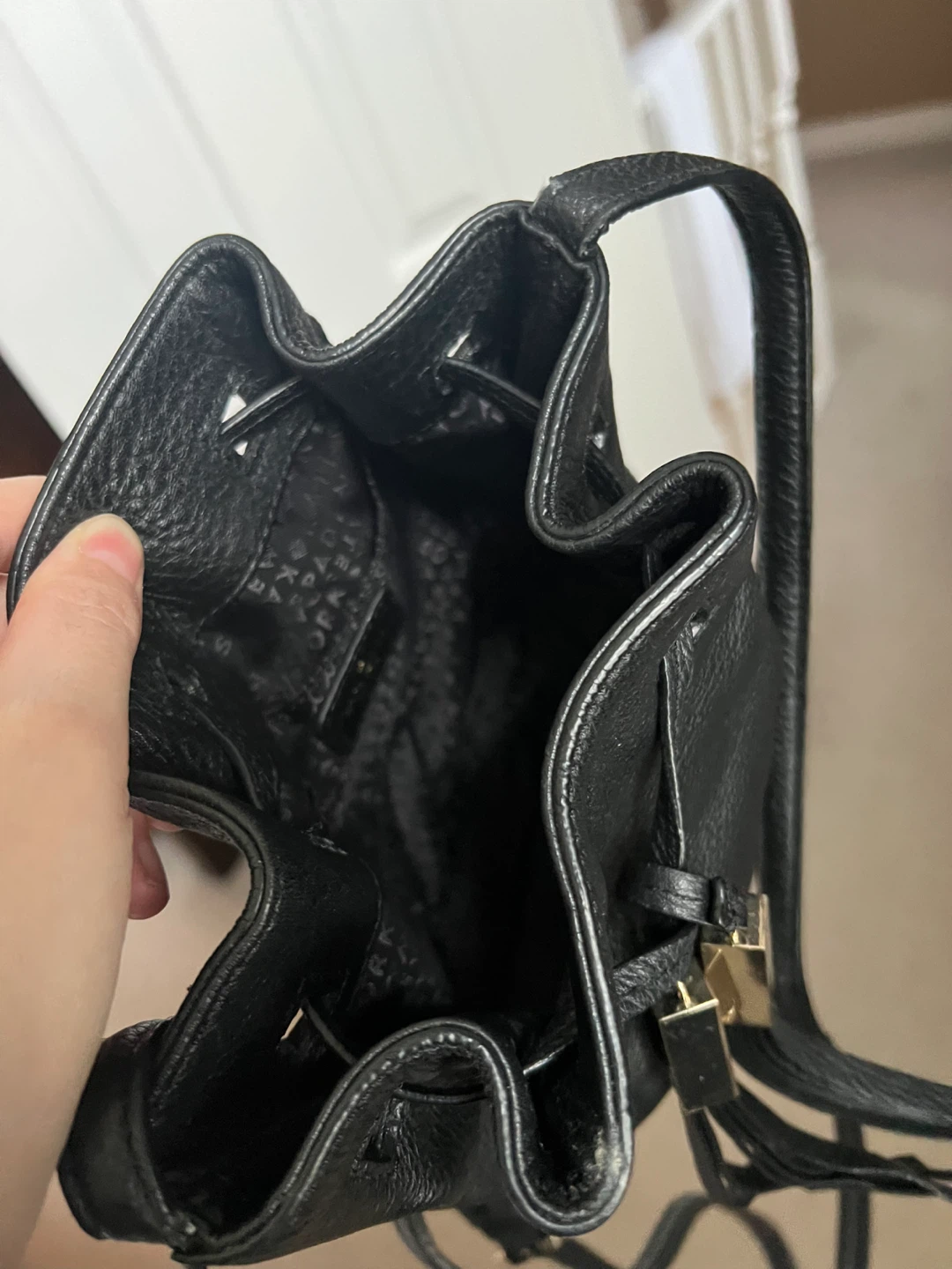 Kate Spade Black Leather Bucket Bag - photo 4