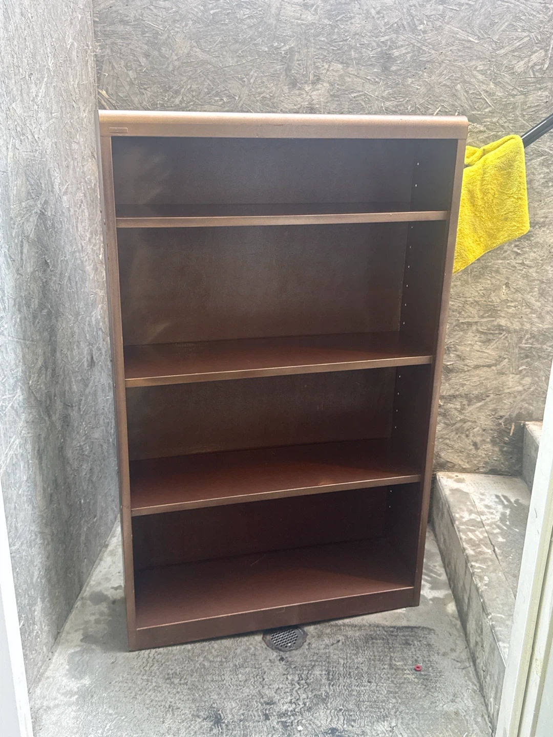 Brown 4-Shelf Bookshelf