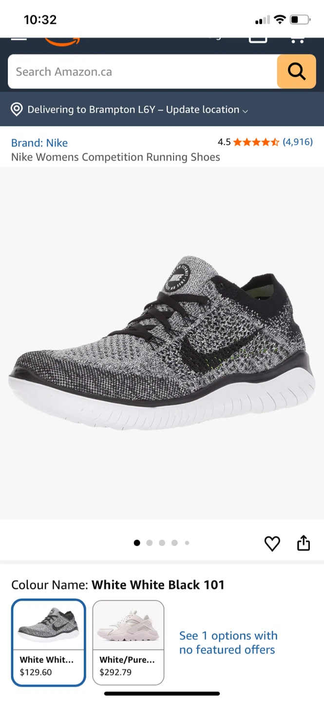 Nike Women's  FREE RN FLYKNIT Running Shoes