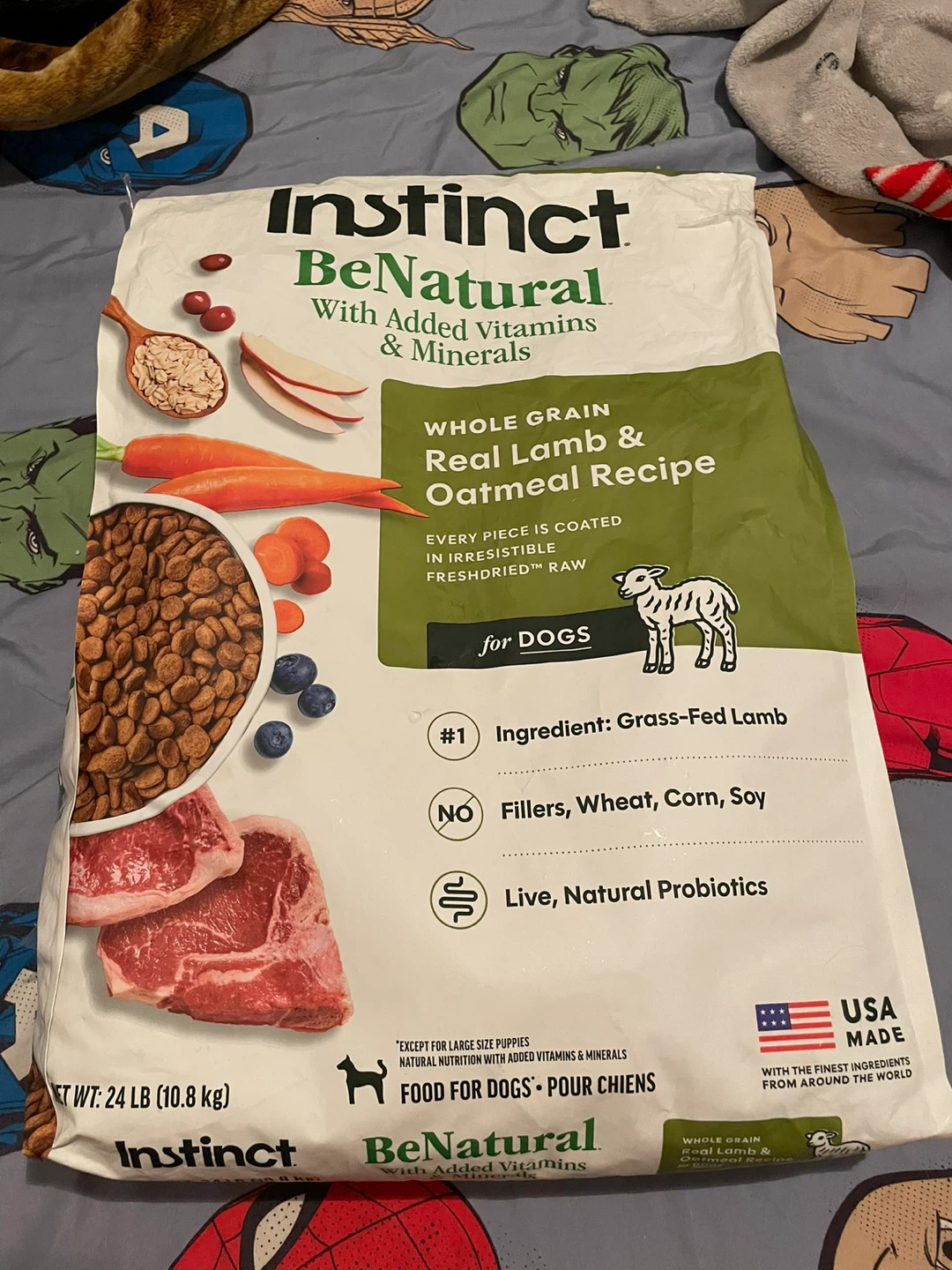Instinct Dog Food 18lbs