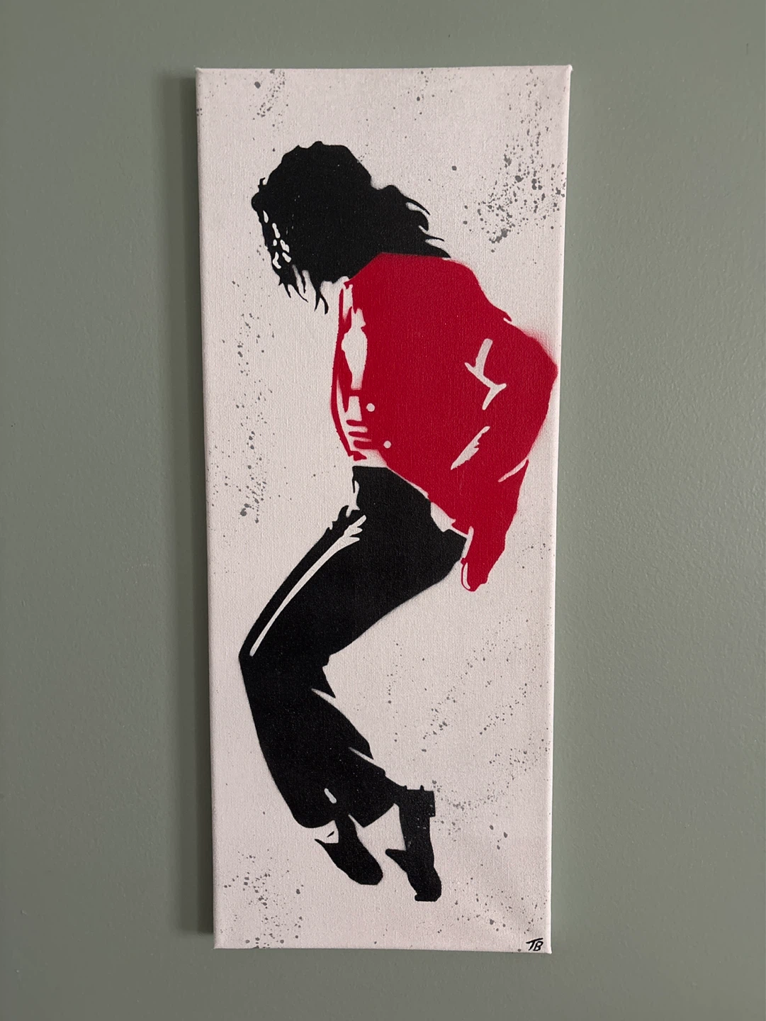 Michael Jackson "Moonwalk" Canvas Art