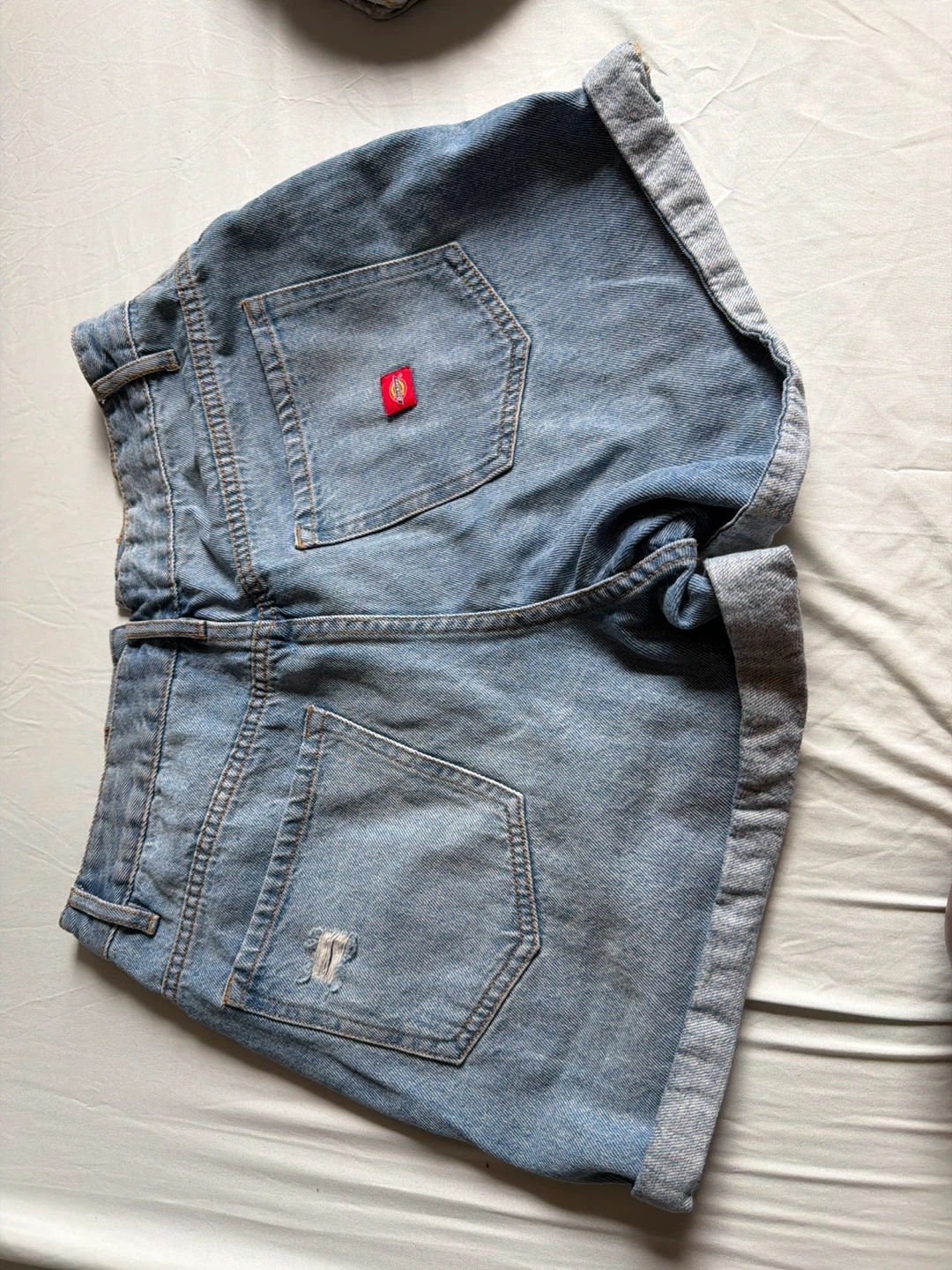 Dickies Denim Cut-Off Shorts - photo 2