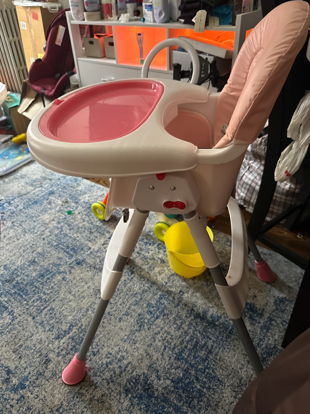 Dream On Me Pink Baby High Chair - photo 2