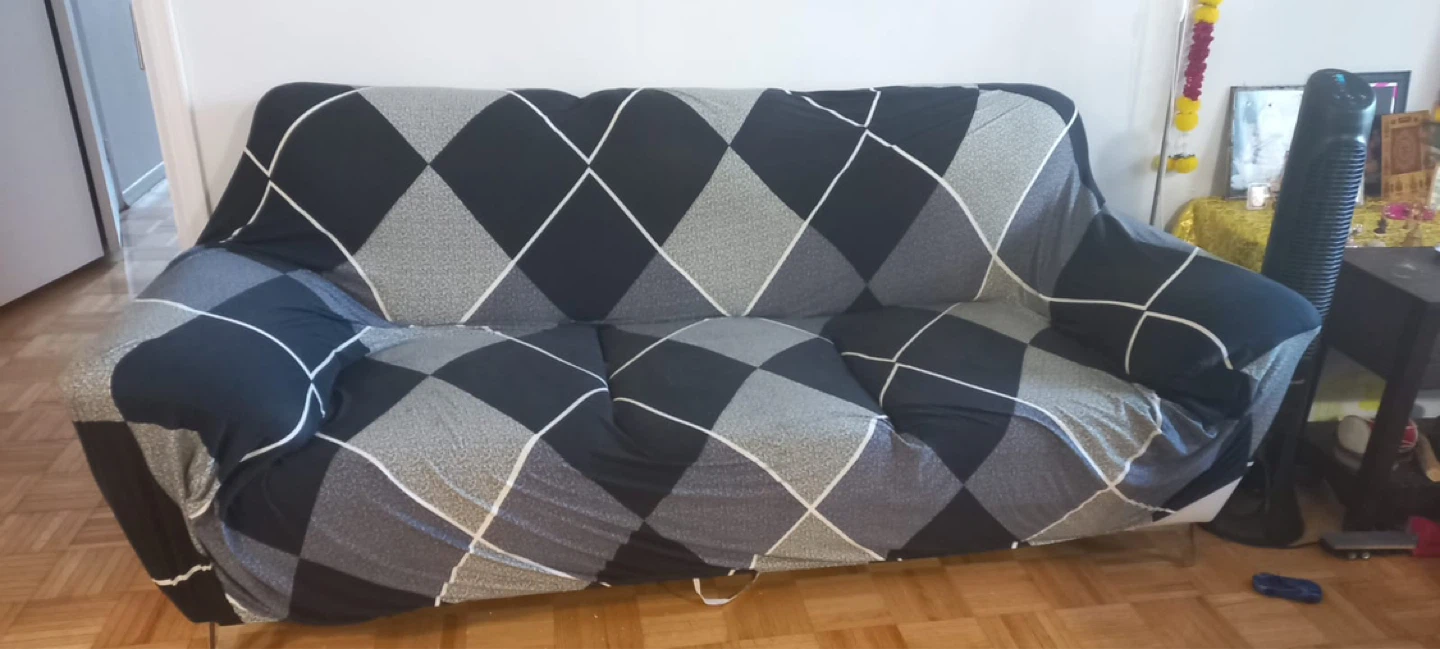 3 seater sofa in good condition - photo 2