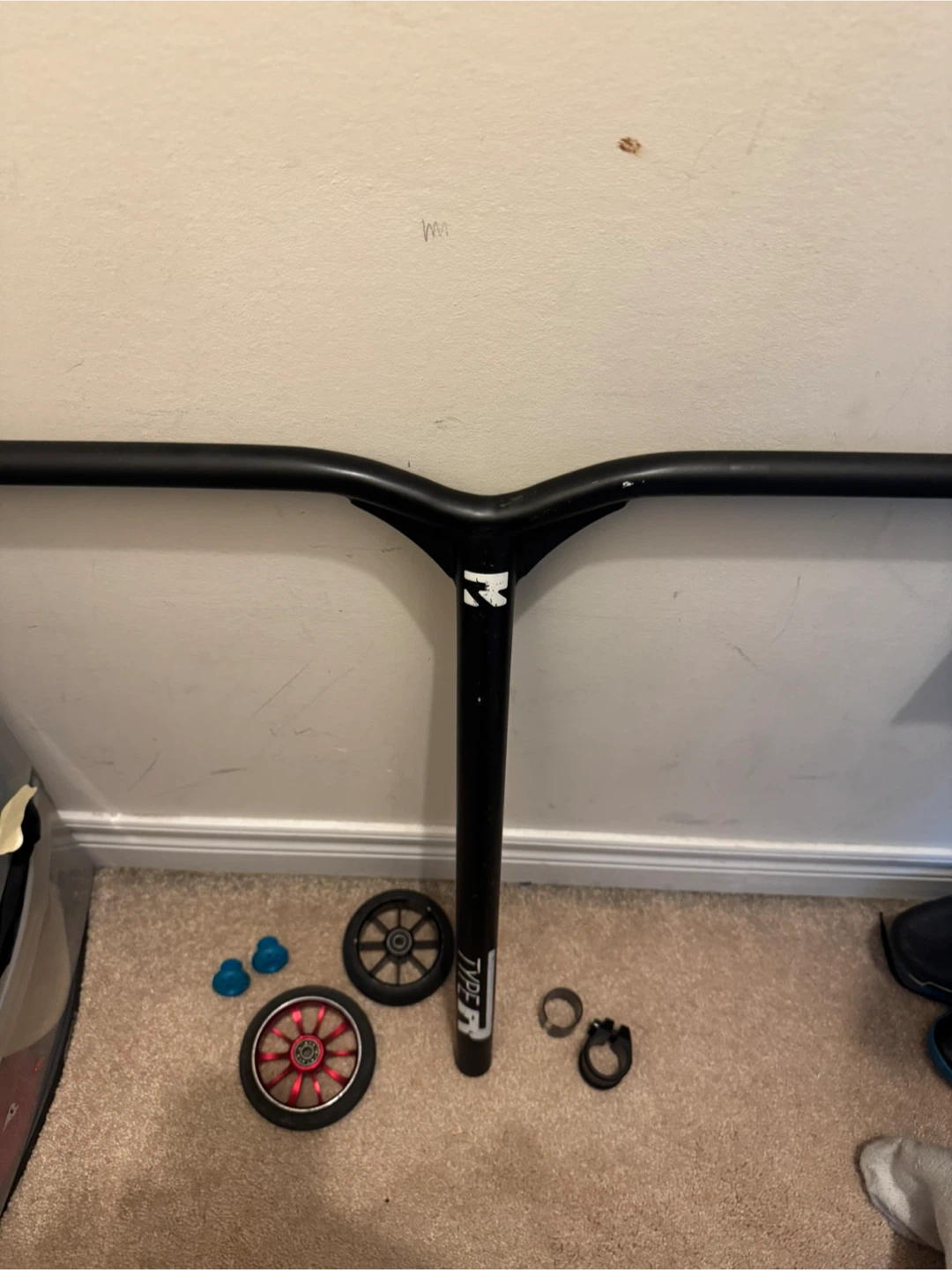 Scooter Handlebars and Wheels