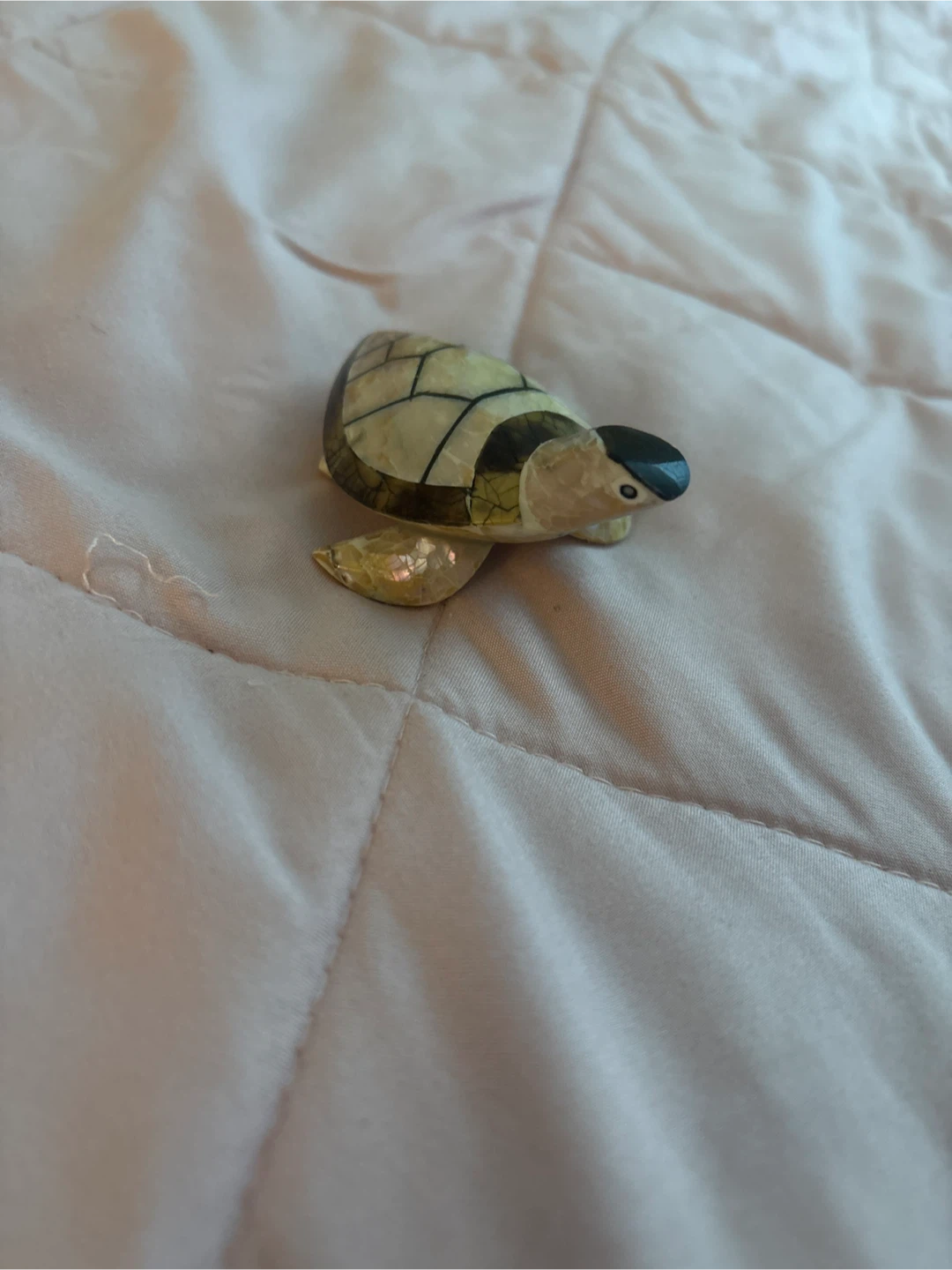 Carved Turtle Figurine
