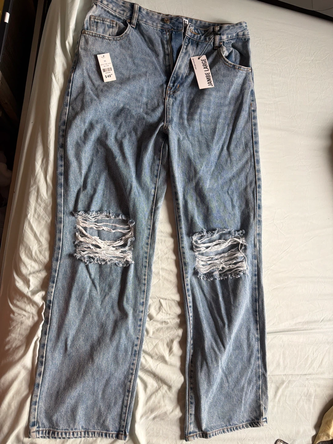 Refuge Denim Wide Leg Jeans Size 11