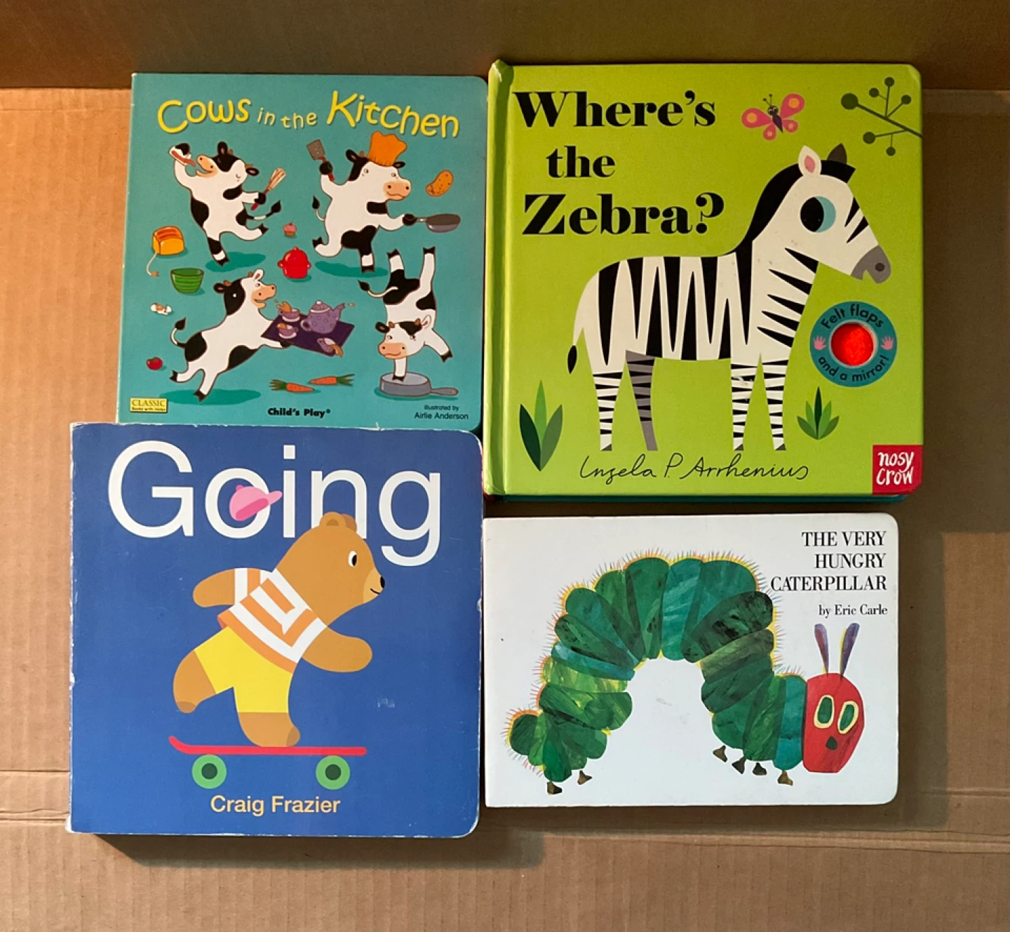 10 Children's Board Books - The Very Hungry Caterpillar, etc. - photo 2