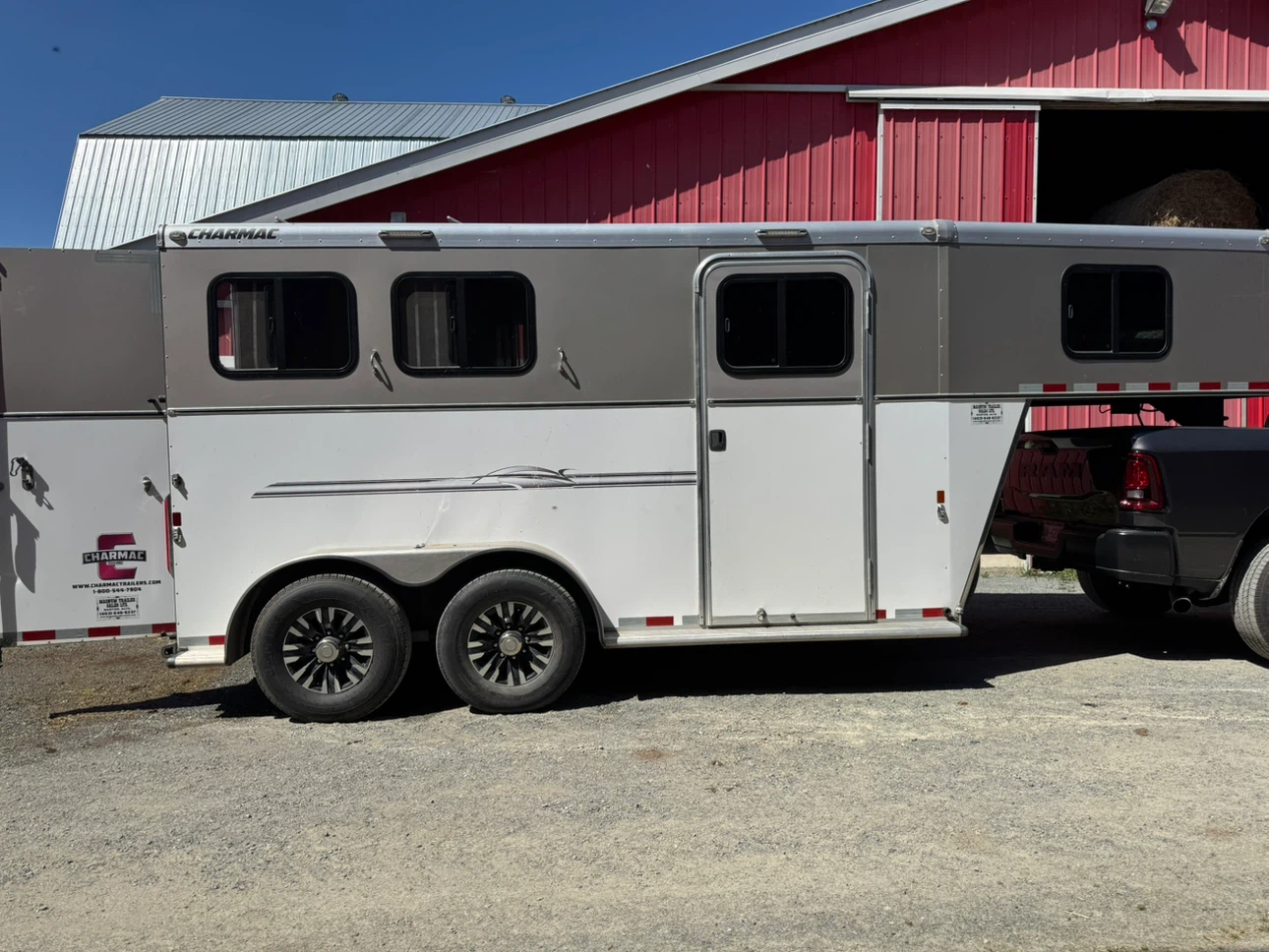 2 horse gooseneck