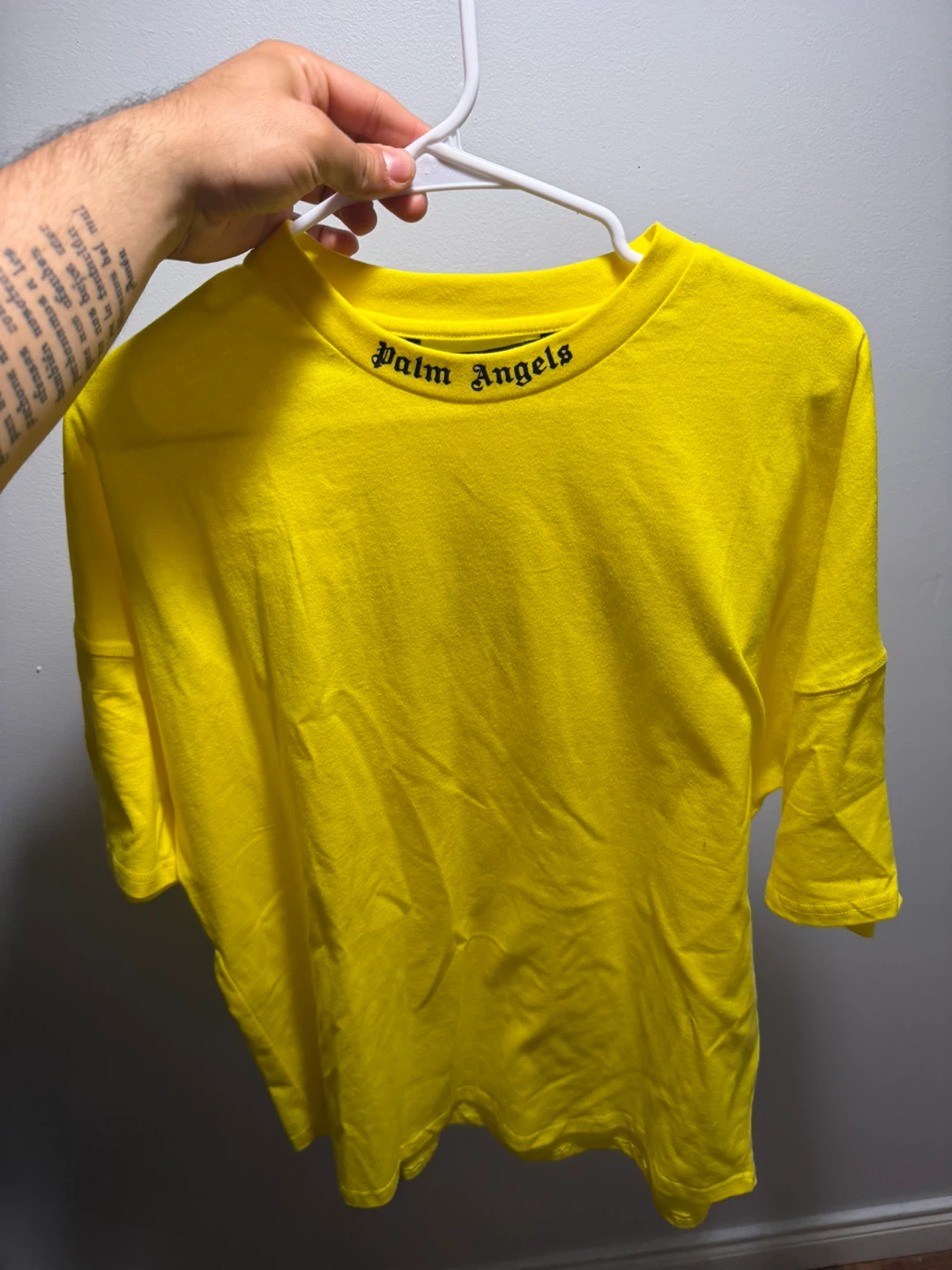 Palm Angels Yellow T-Shirt