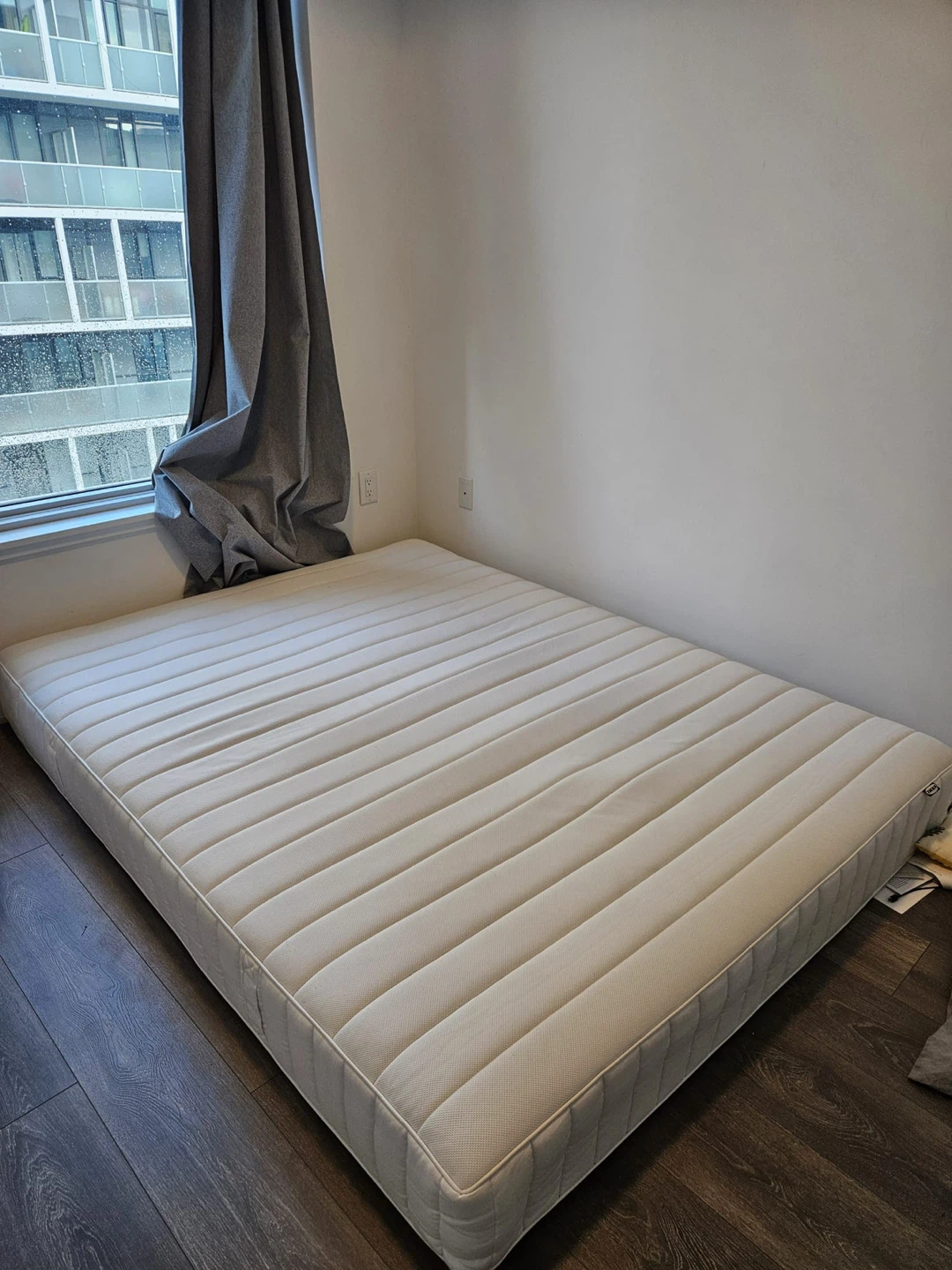 Ikea hybrid- mattress queen size, firm / white - photo 2