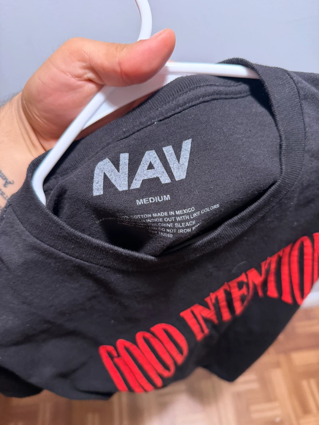 VLONE x NAV “Good Intentions” T-Shirt - photo 3