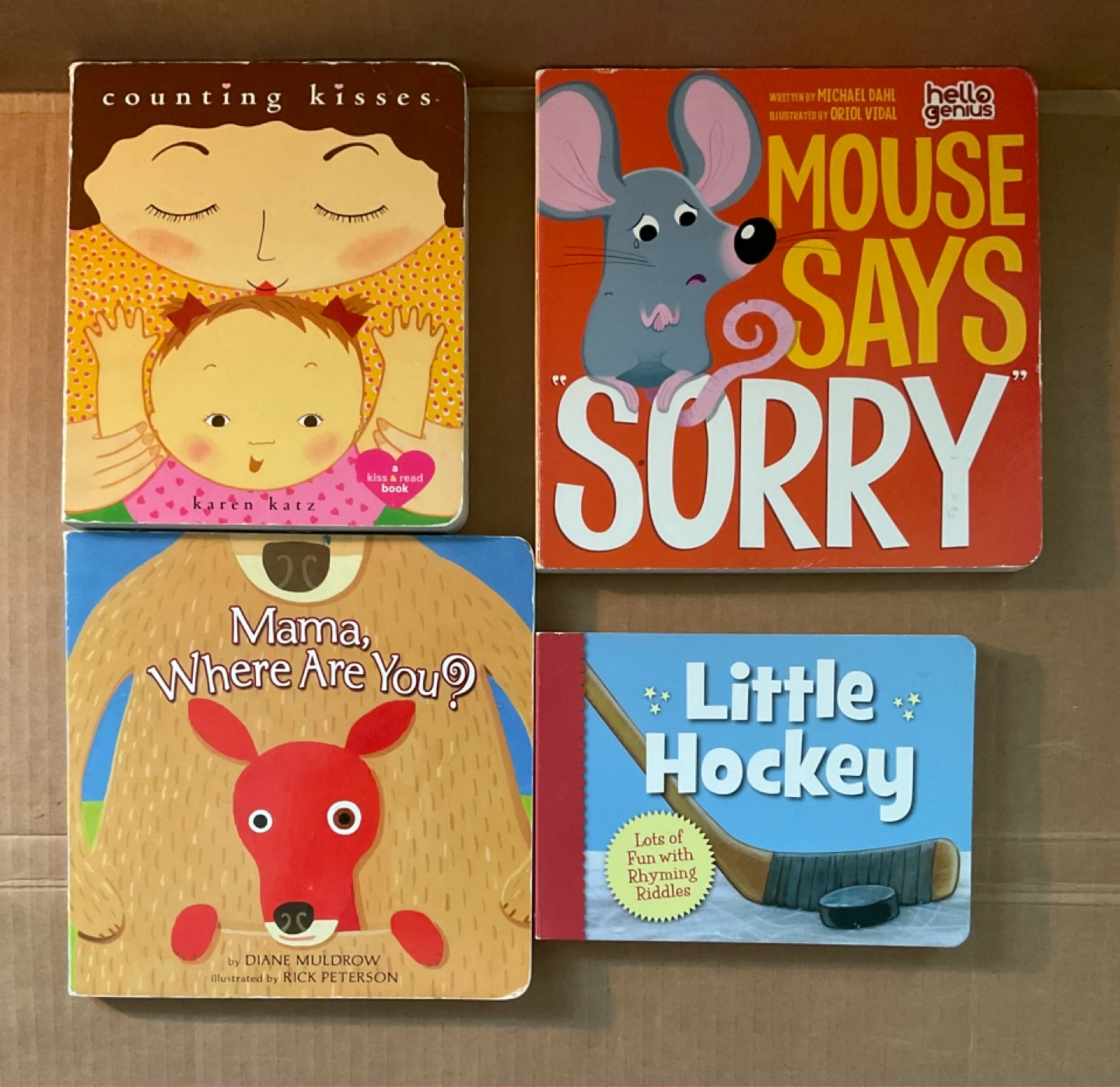 Lot of 10 Children's Board Books - Counting Kisses, etc. - photo 2
