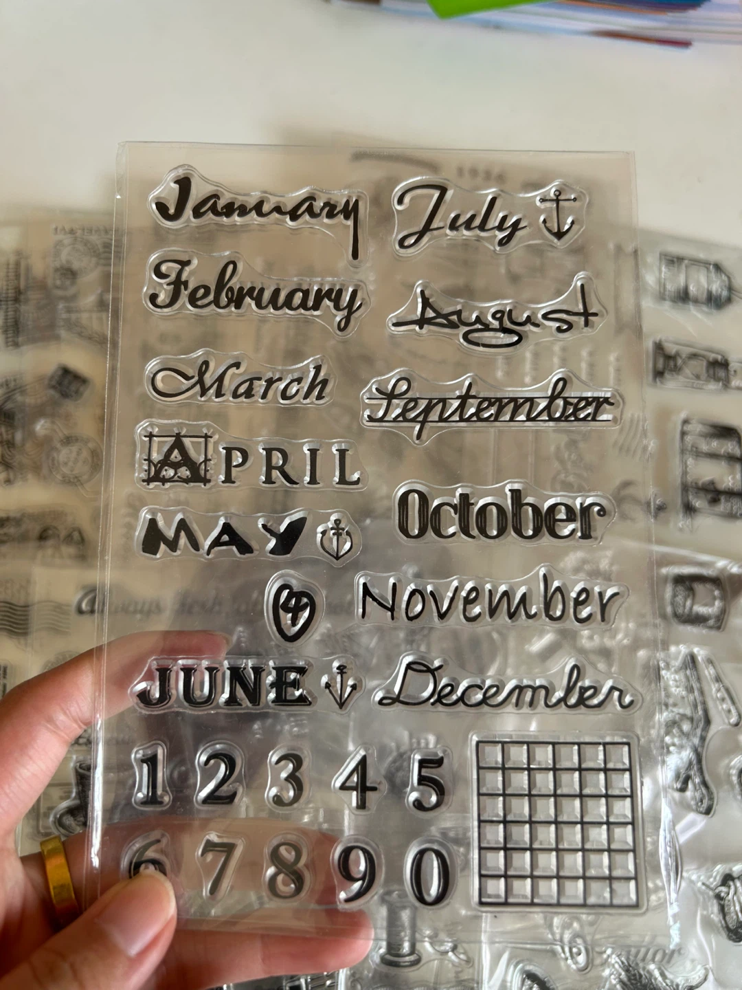 ✨ Vintage Clear Stamp Collection - photo 3