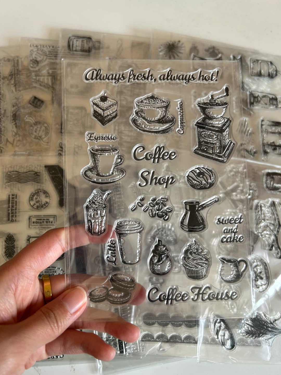 ✨ Vintage Clear Stamp Collection - photo 2
