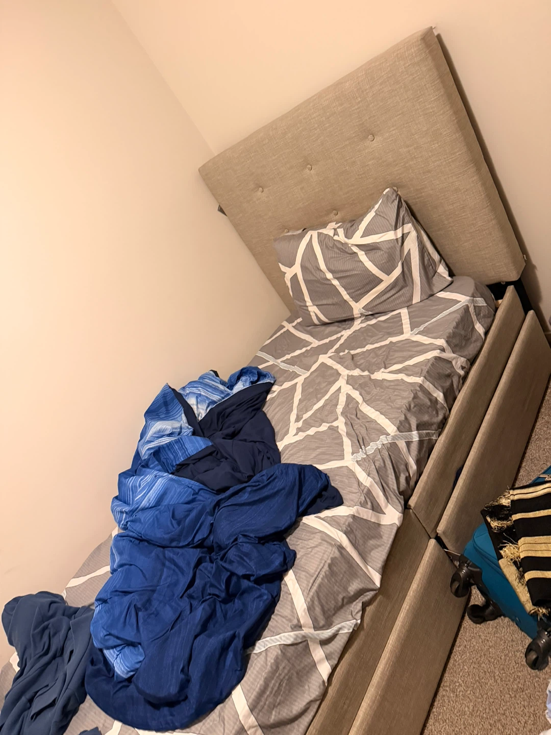 Upholstered Platform Bed Frame