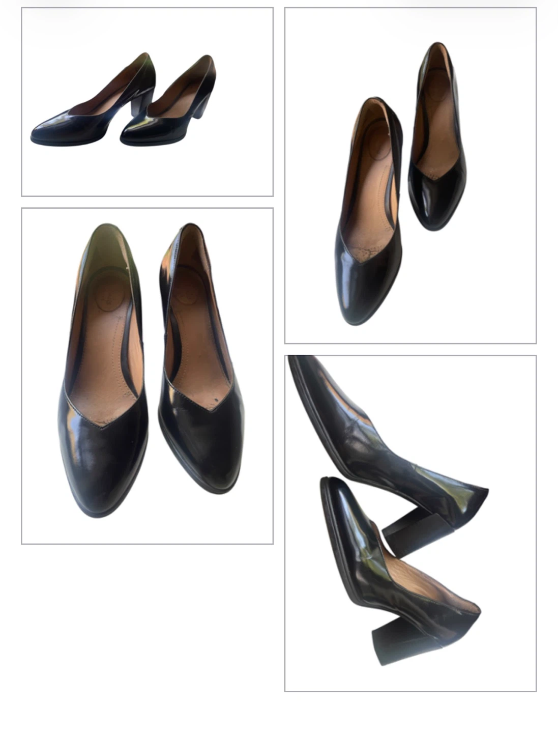Clark’s women 100 leather pump