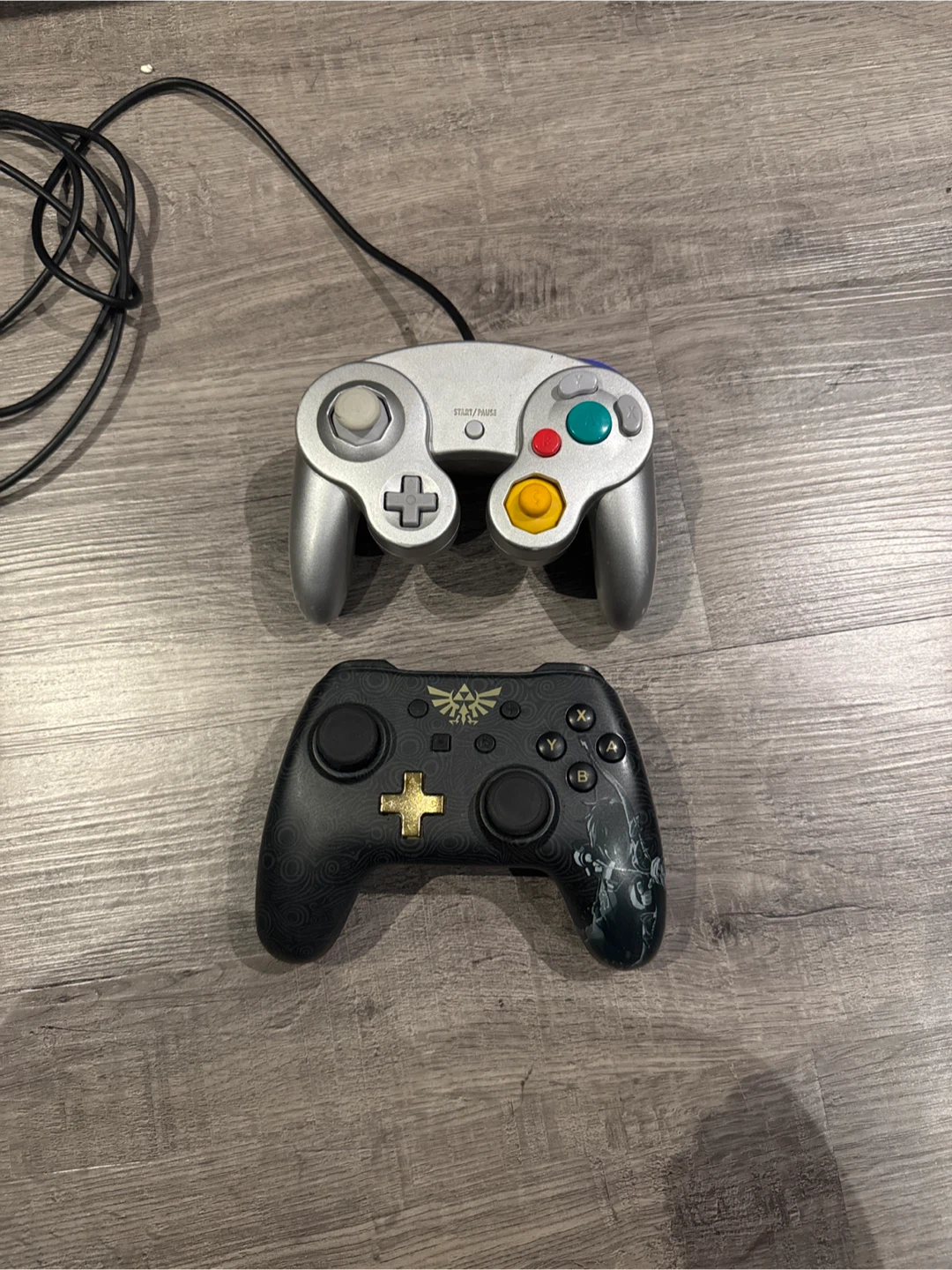 Nintendo GameCube Controller & The Legend of Zelda Controller