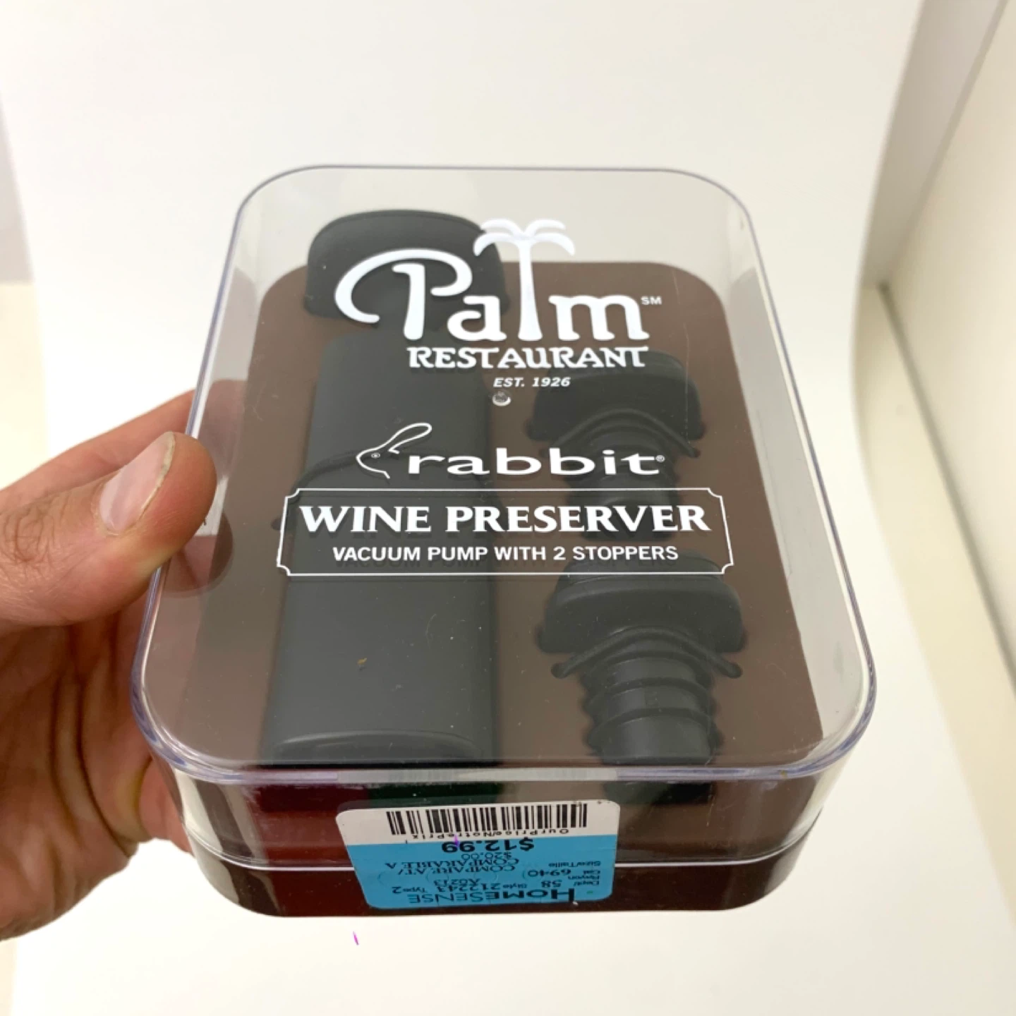 Wine Preserver Vacuum Pump Wine Stopper Rabbit Bar Tool Kitchen - photo 2