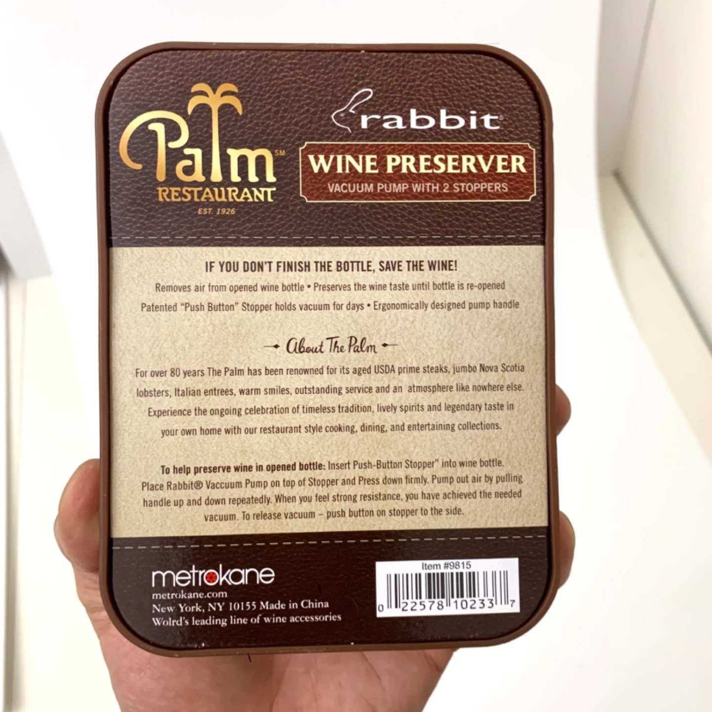 Wine Preserver Vacuum Pump Wine Stopper Rabbit Bar Tool Kitchen - photo 4