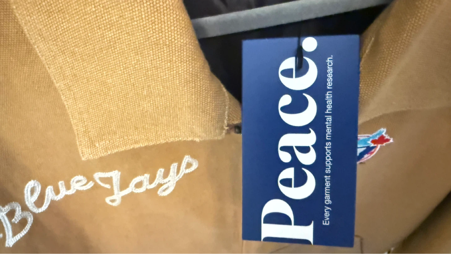 Peace Collective Blue Jays World Series Champions Jacket - photo 4