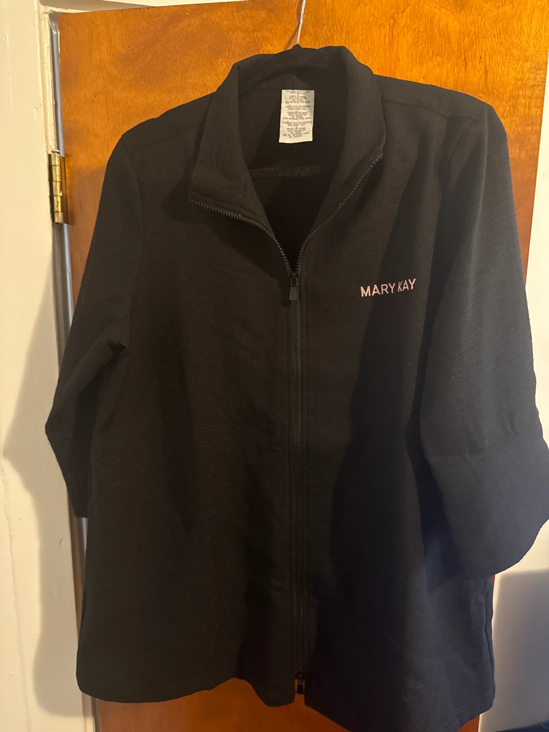 Black Mary Kay Zip-Up Jacket
