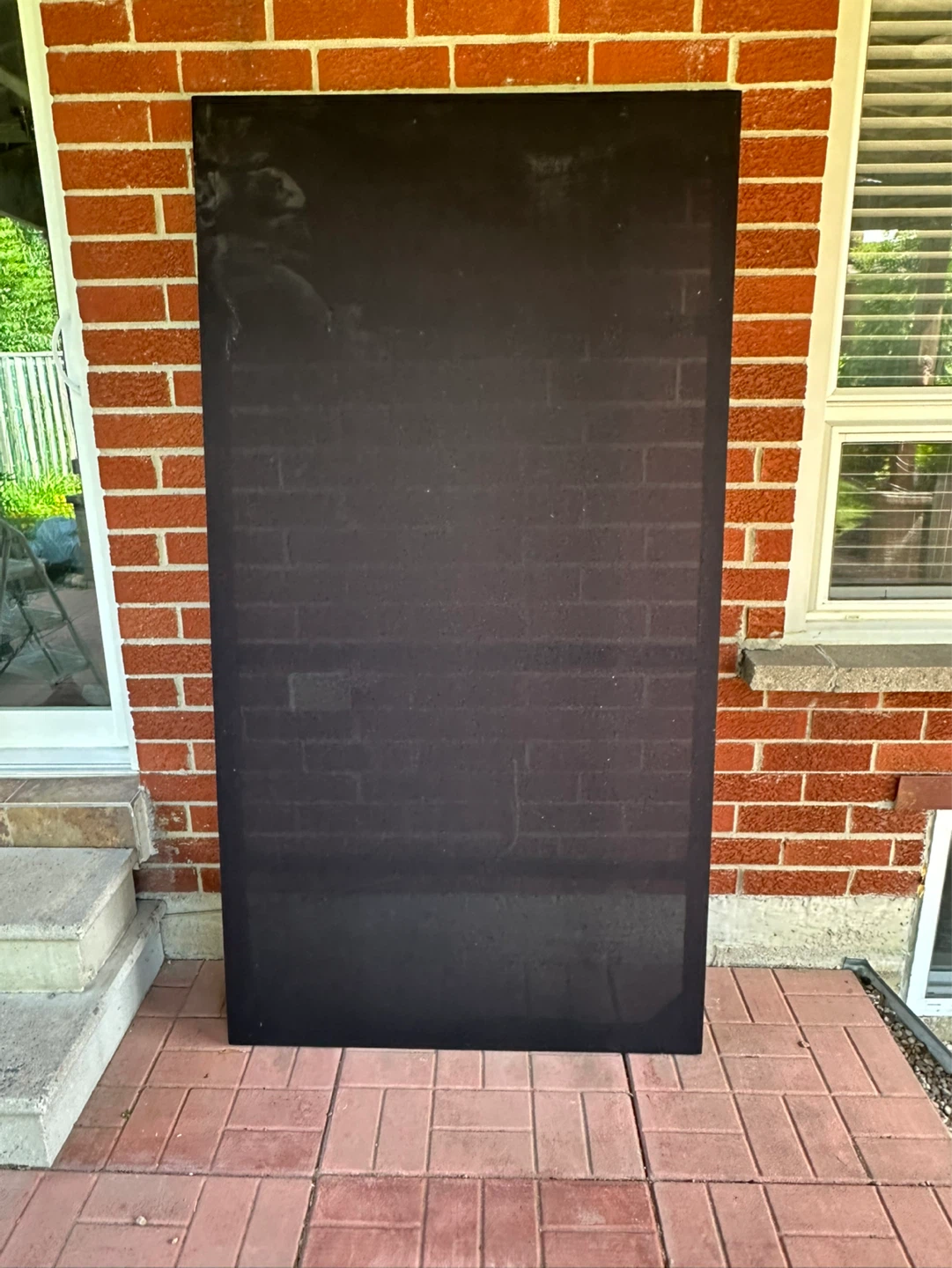 Two Black Acoustic Panels