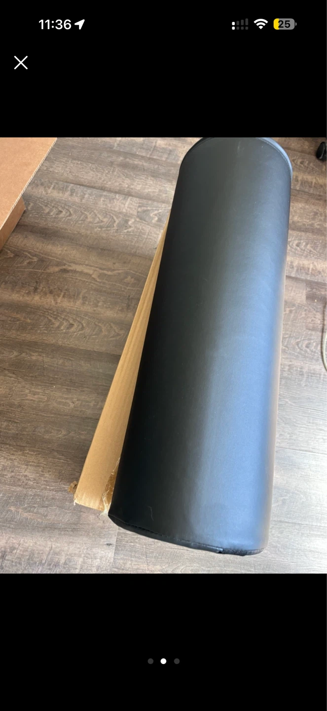 Black bolster pillow(New) - photo 3