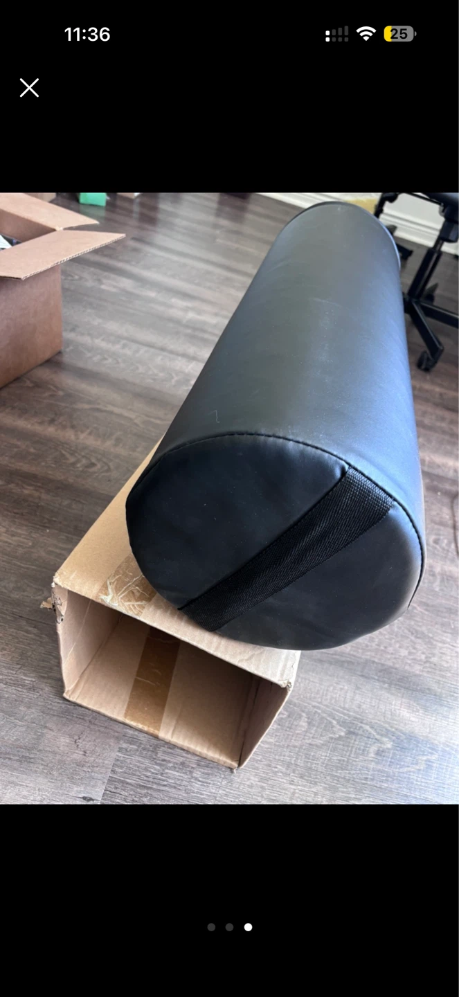 Black bolster pillow(New) - photo 4