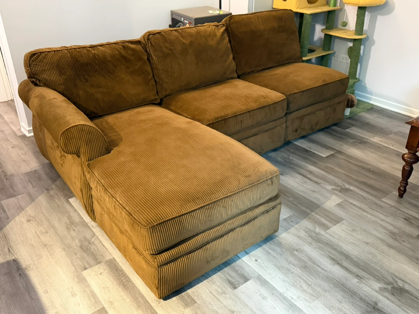 Couch Brown, L Shape