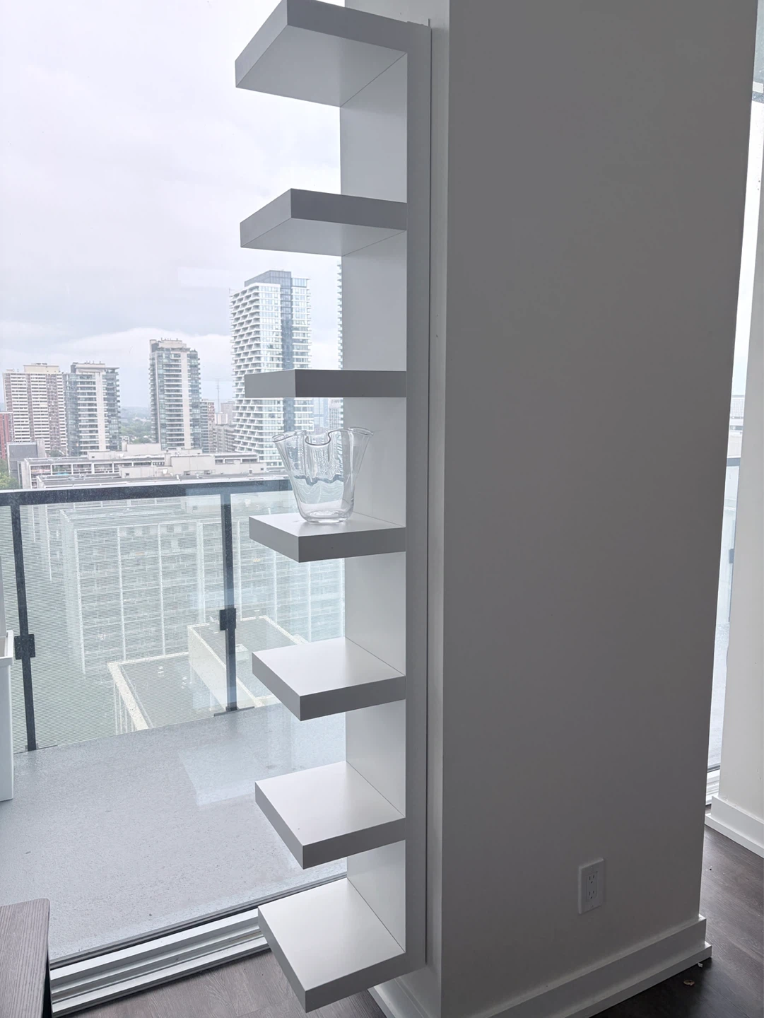 White Shelf Unit - photo 5