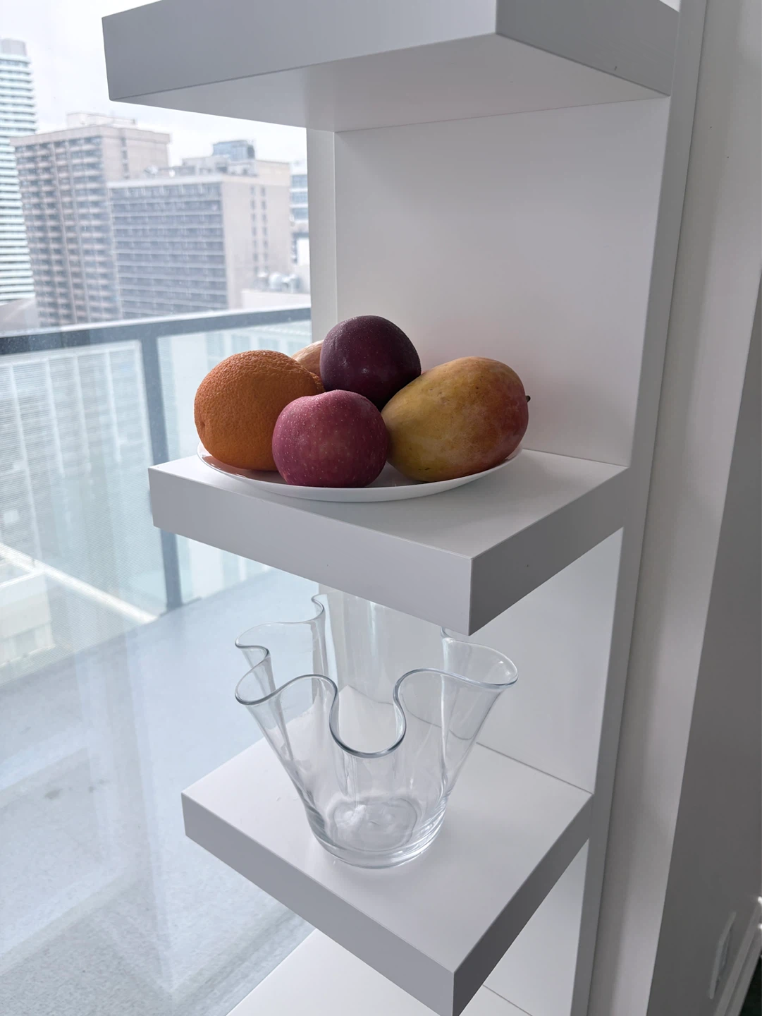 White Shelf Unit - photo 2