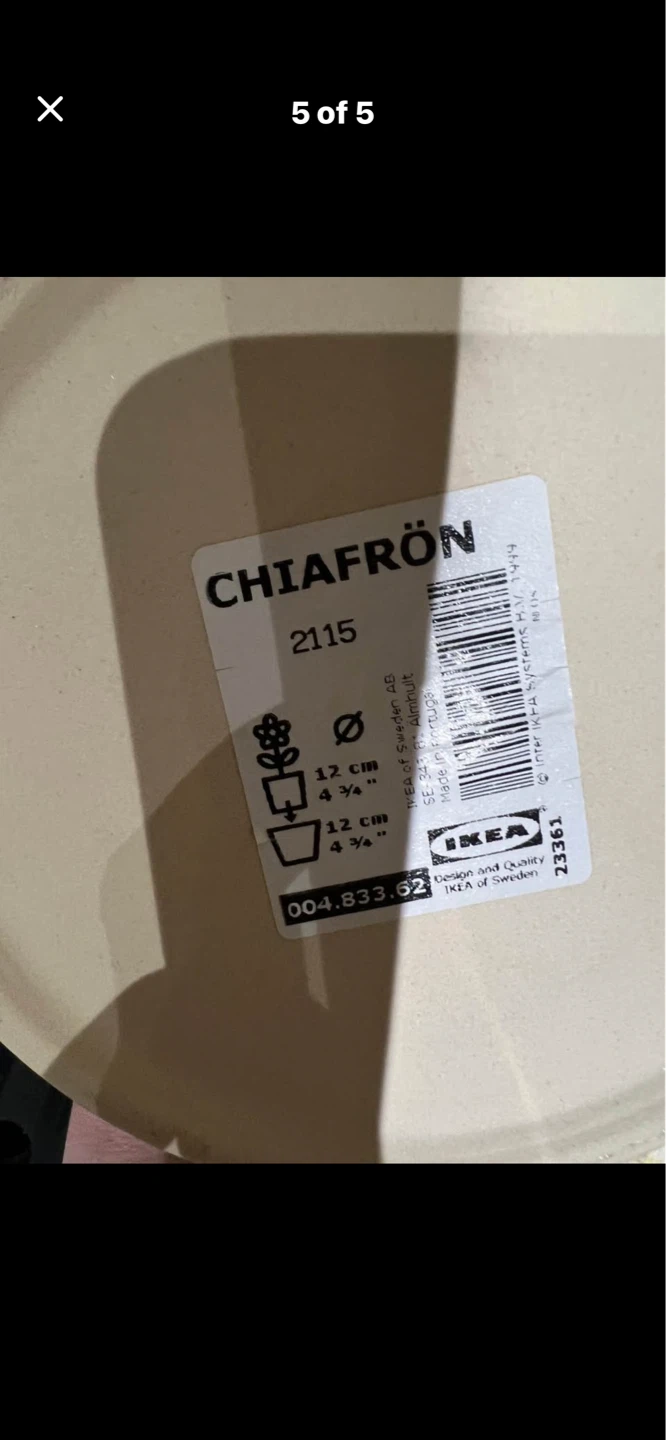 IKEA CHIAFRÖN Pot - photo 5