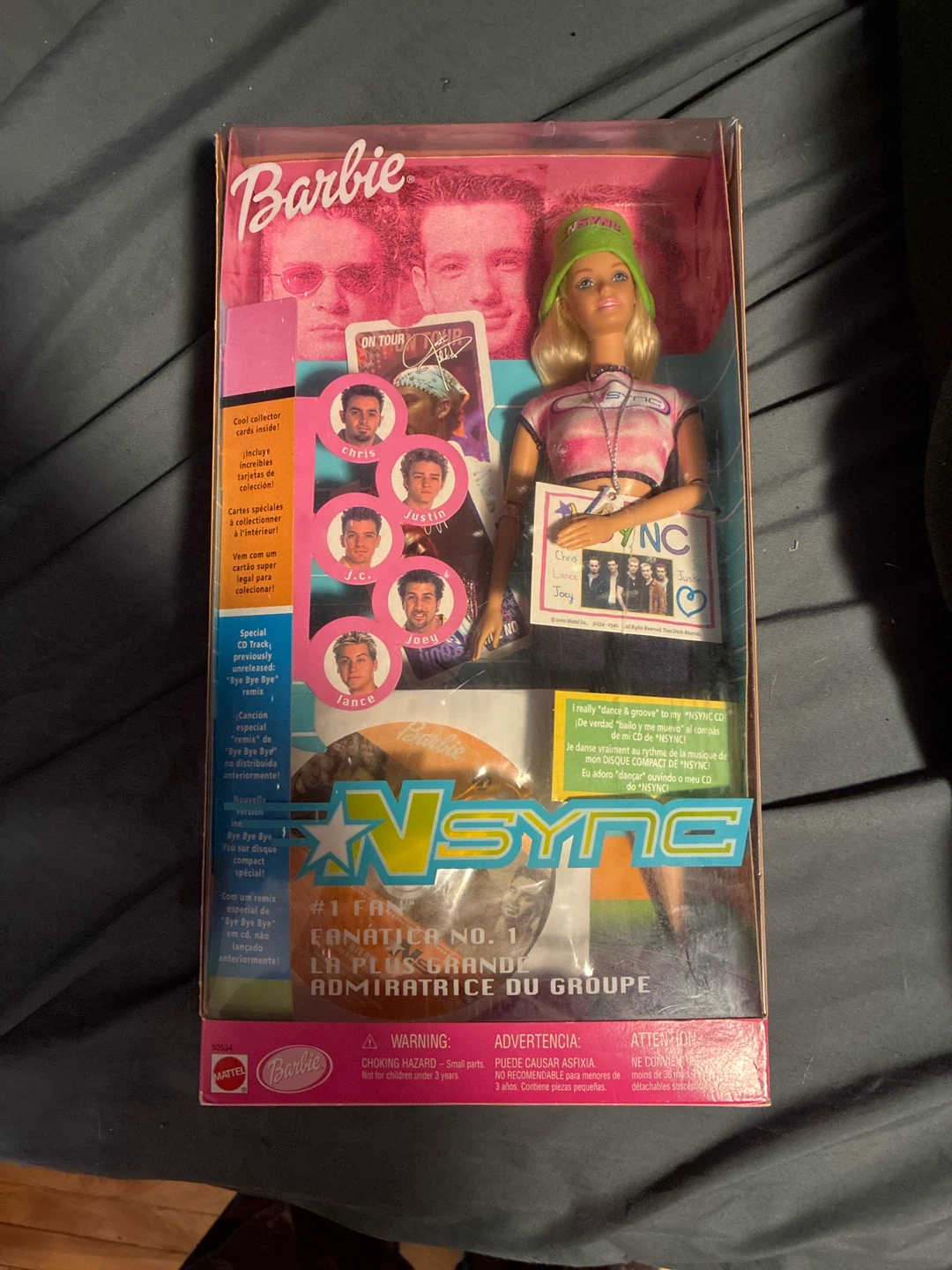 Nsync Barbie doll unopened